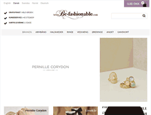 Tablet Screenshot of be-fashionable.com